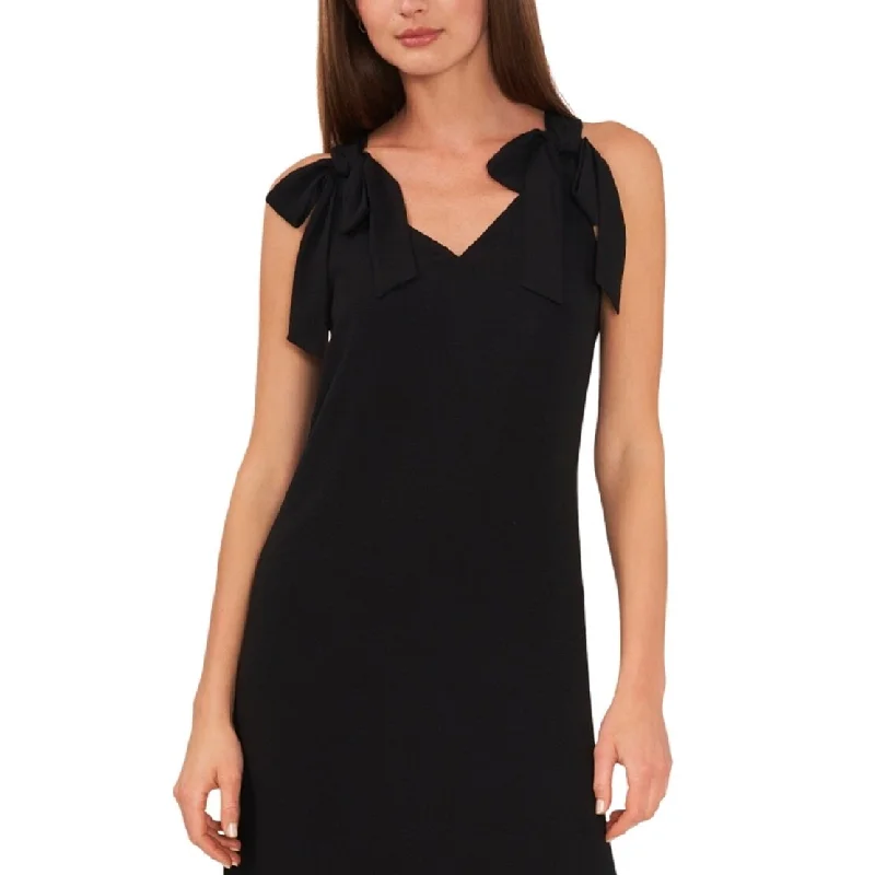 Fresh And Simple Riley & Rae Women's Tied Shoulder Tiered Maxi Dress Black Size X-Small