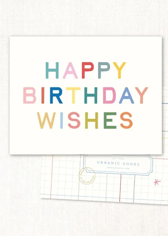 Elegant and noble Happy Birthday Wishes Card