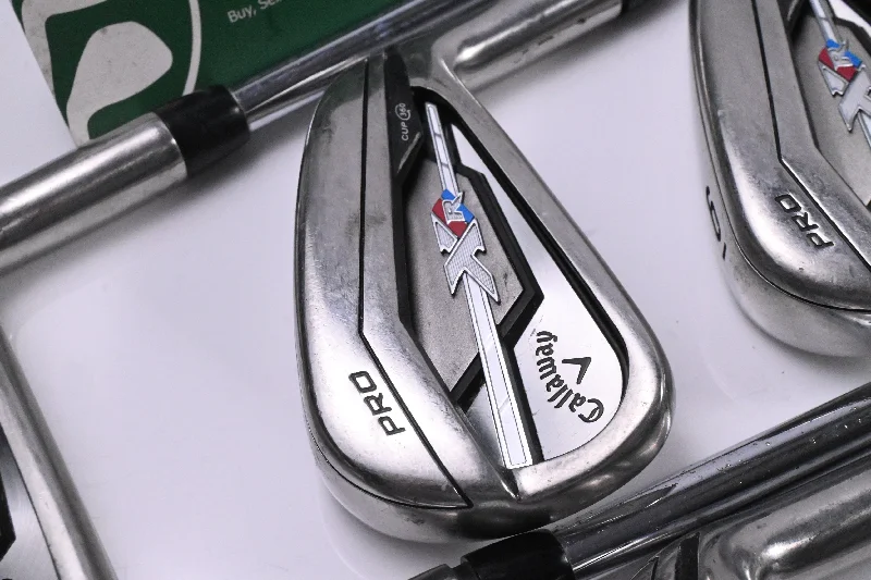 Relaxed Dresses Callaway XR Pro Irons / 4-PW+AW / Stiff Flex KBS Tour-V 90 Shafts