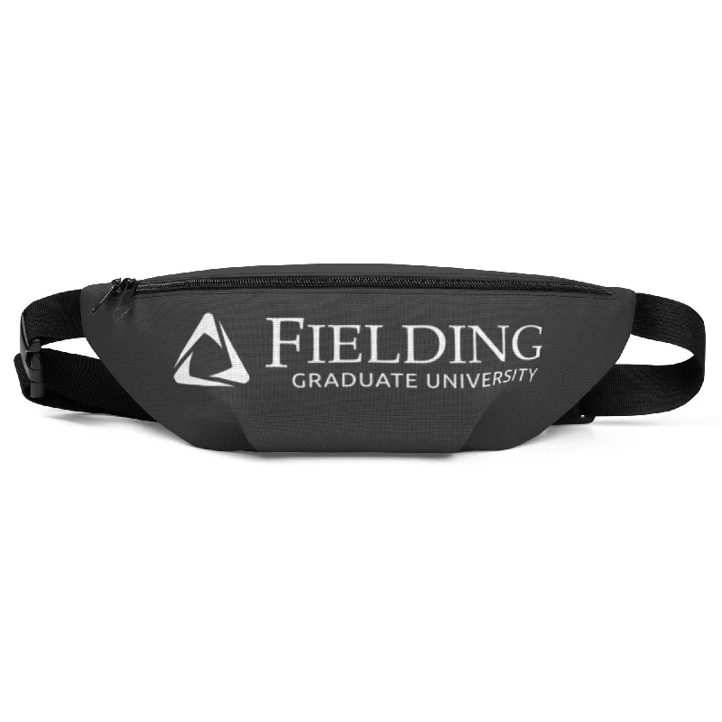 Comfortable And Versatile Fanny Pack - Dark Grey | Fielding Logo
