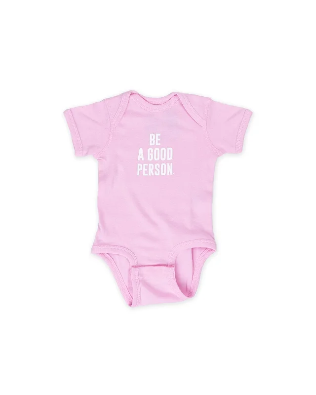 Sports Fashion Signature Baby Onesie - Pink