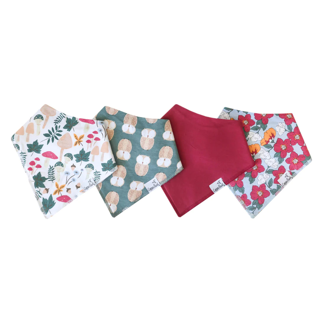 Cute Style Copper Pearl Bib Set | Bengal