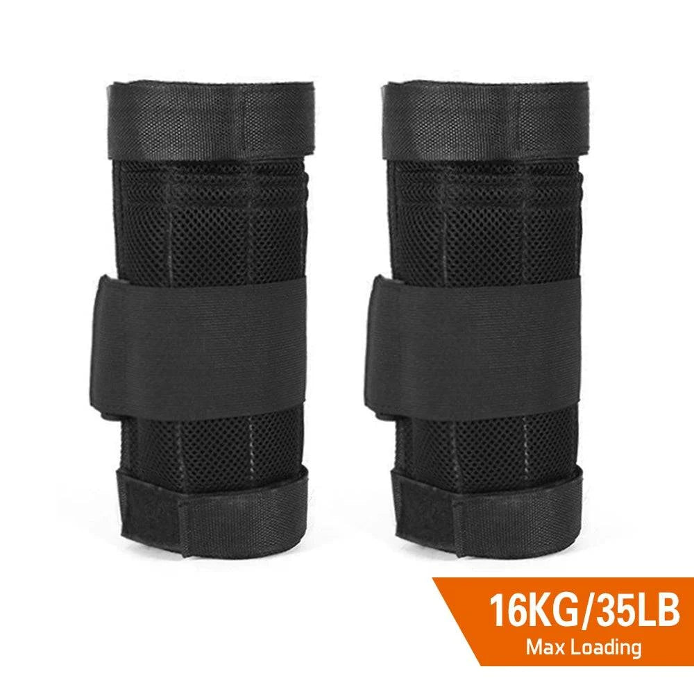 Luxe Comfort 2 PCS 16kg Loading Ankle Weighted Adjustable Exercise Weight Leggings Wraps Leg Strength Training for Fitness Workout Running