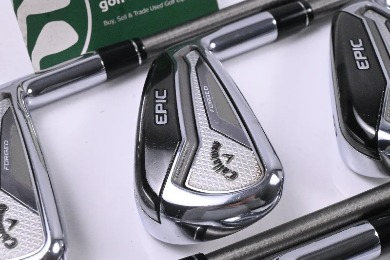 High Street Series Callaway Epic Forged Irons / 6-PW+AW / Regular Flex Steelfiber fc 80 Shafts