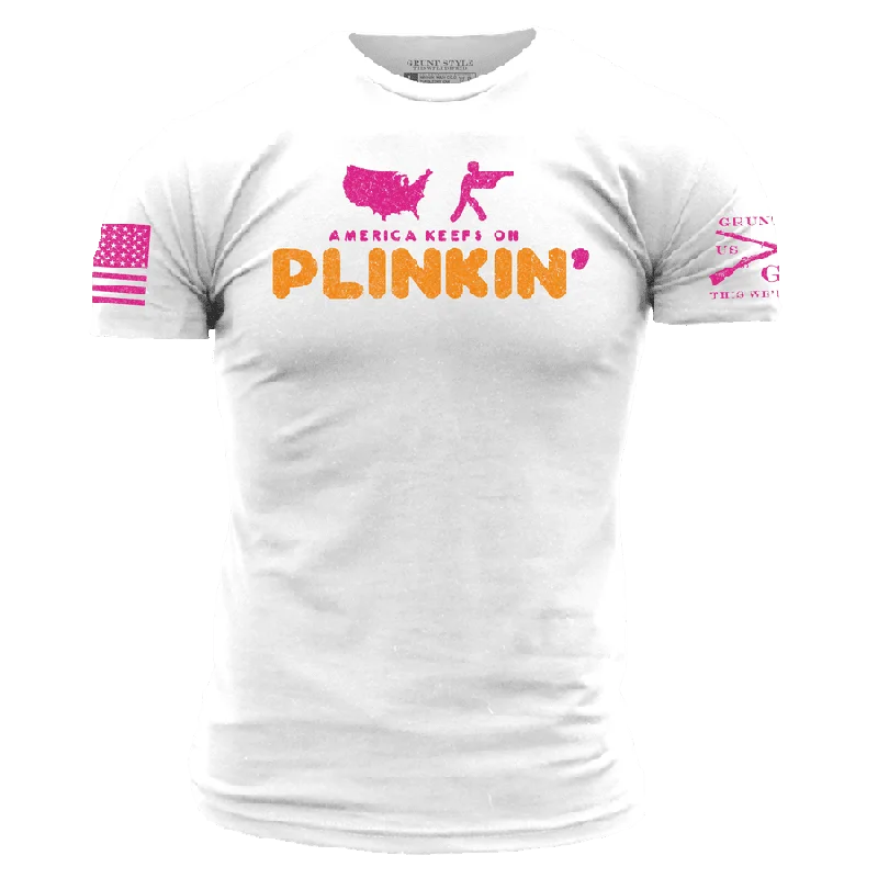 Breezy Style Plinkin' T-Shirt - White