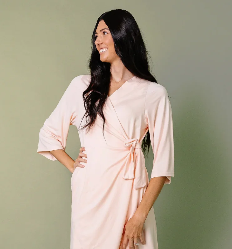 Editorial Design Copper Pearl Women's Everday Robe-Multiple Colors