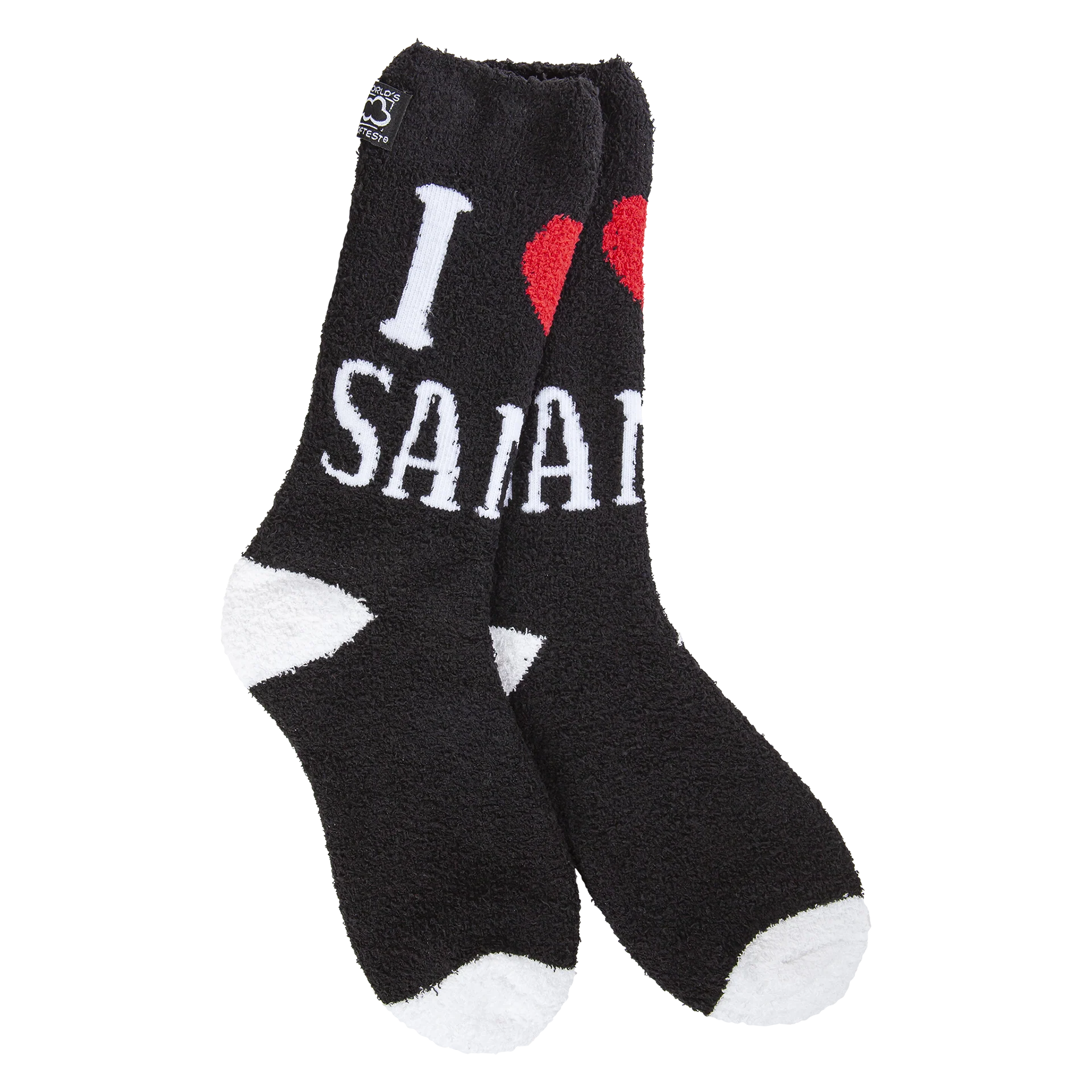 All-Day Comfort 75061 I Heart Santa Socks