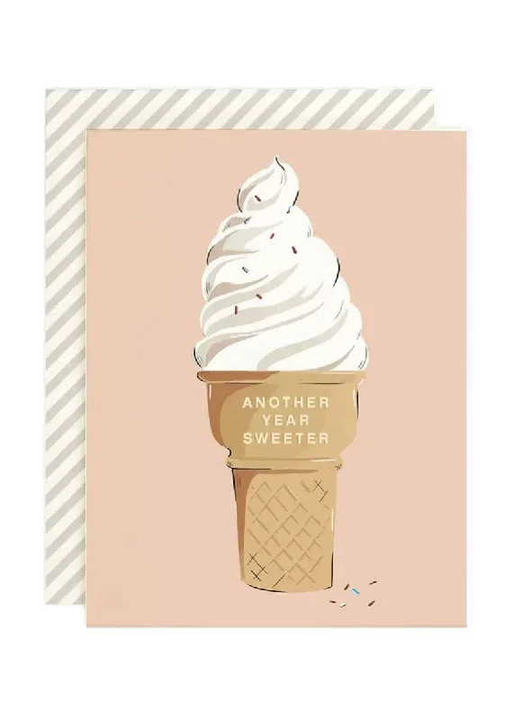 Cozy Look Another Year Sweeter Card