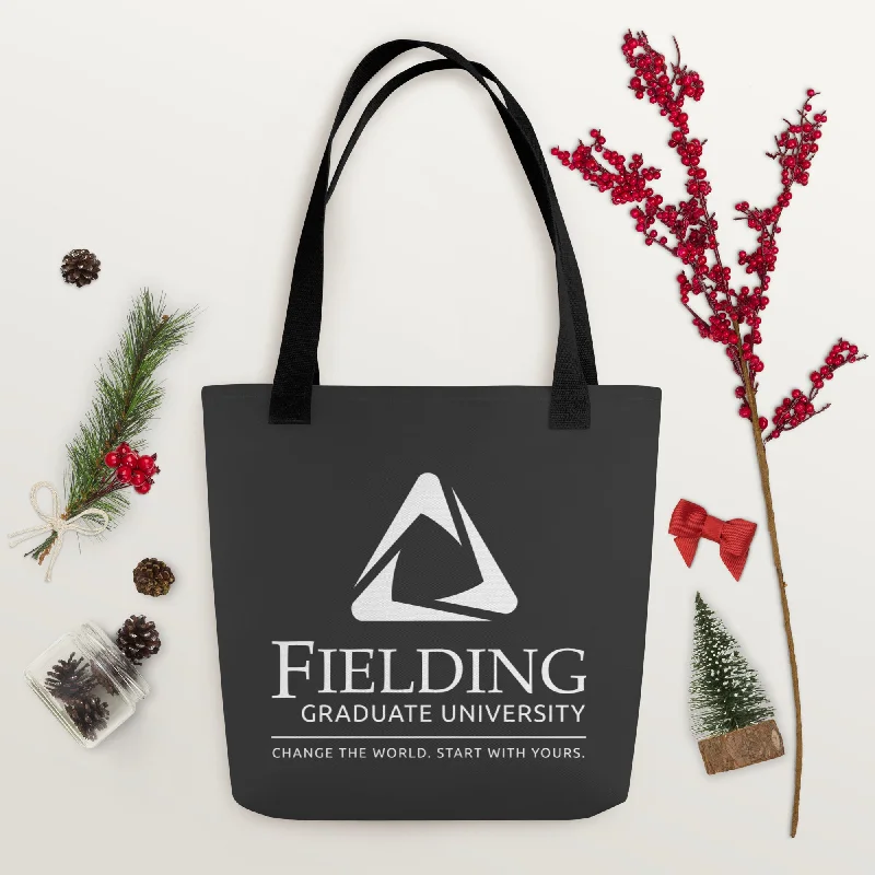 Diamond Series Tote Bag - Dark Grey | Fielding Logo