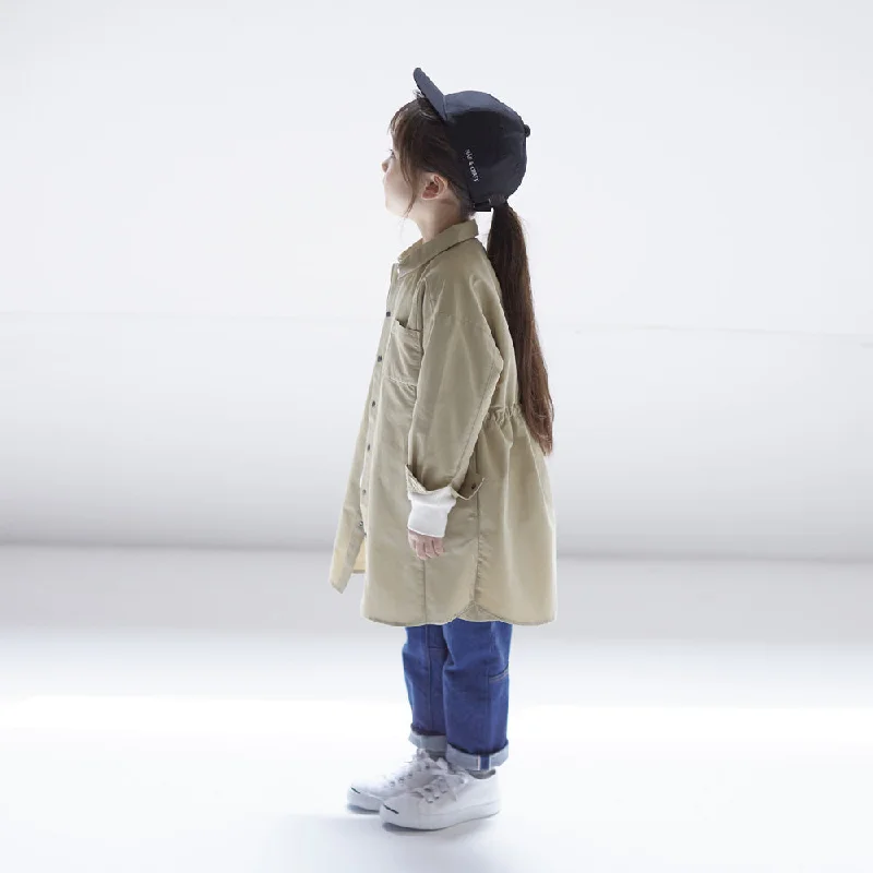 Exquisite workmanship HÄP & CRAFT | Kidswear | Water Repellent Shirt Jacket - Beige