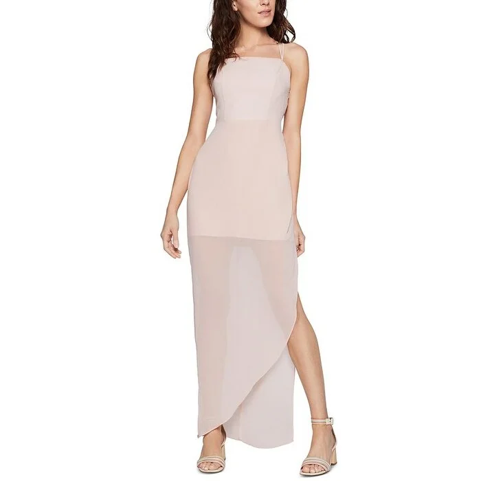 Cozy Chic BCBGeneration Women's Evening Strappy Dress Pink Size 0
