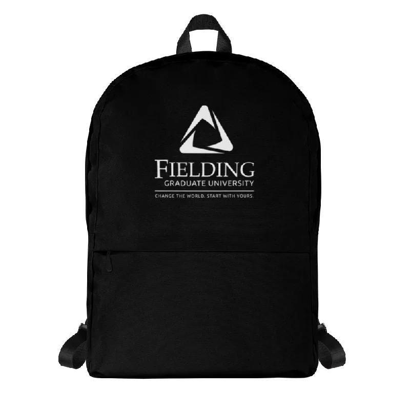 Beautiful Romance Backpack - Black | Fielding Logo