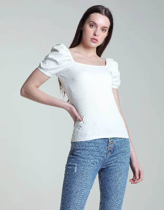 Dressing Tips Bonita Tee Ivory
