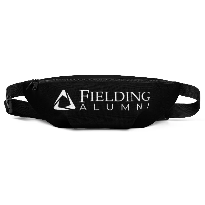 Avant-garde Design Fanny Pack - Black | Alumni Logo