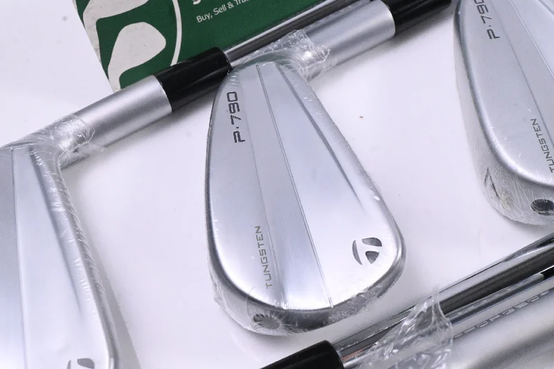 Single item design Taylormade P790 2023 Irons / 5-PW / Stiff Flex Dynamic Gold S300 105 Shafts