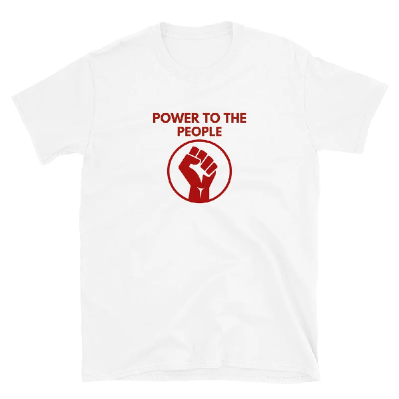 Unique Design Power to the People T-Shirt