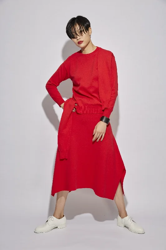 Fresh And Elegant KAAM | Oversized Skirt