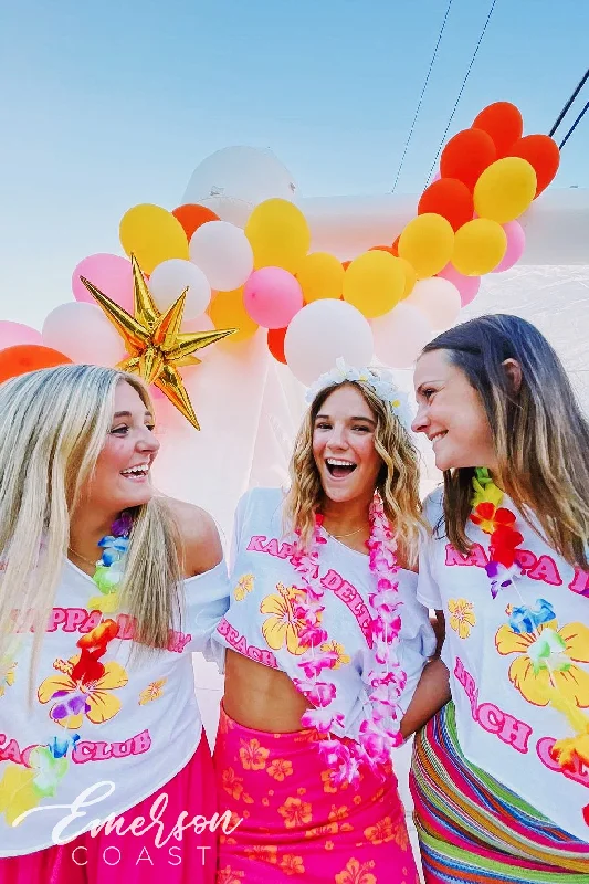 Sexy Fun Kappa Delta Beach Club Bid Day Tee