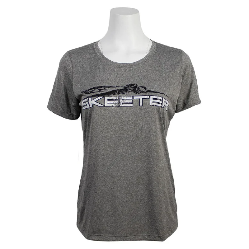 Fashion Pioneer Skeeter Ladies Scoop Tee - Heather
