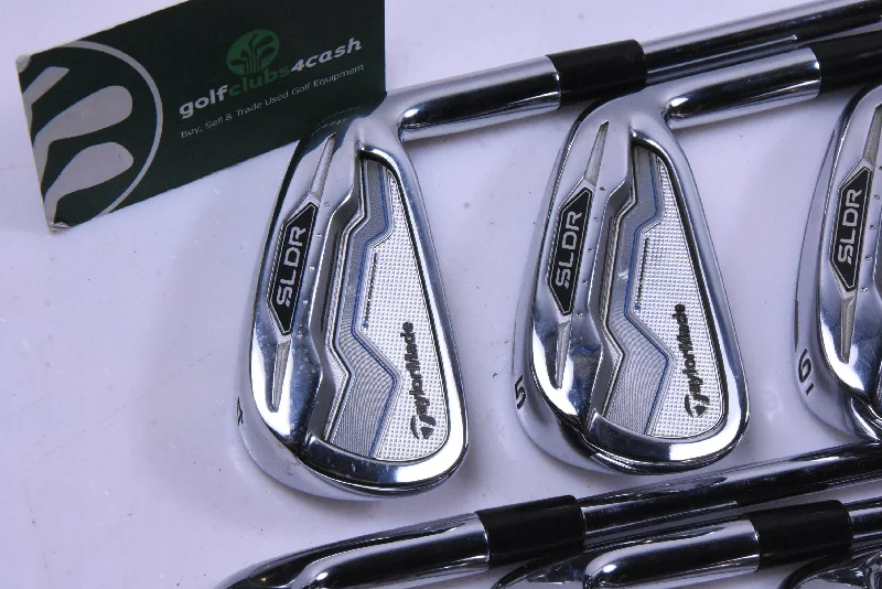 Wearable At Home Or Out Taylormade SLDR Irons / 4-PW / Regular Flex KBS Tour C-Taper 90 Shafts