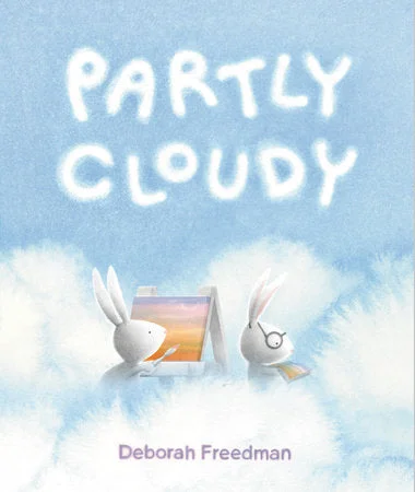 Retro Lace Fabric Partly Cloudy Book By Deborah Freedman