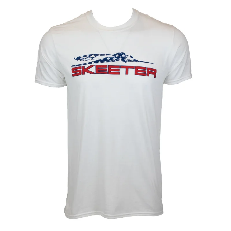 Classic Choice Skeeter Stars Tee - White