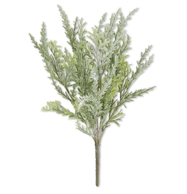Luxury Fashion 53384A 17.5" Flocked Cedar Bush