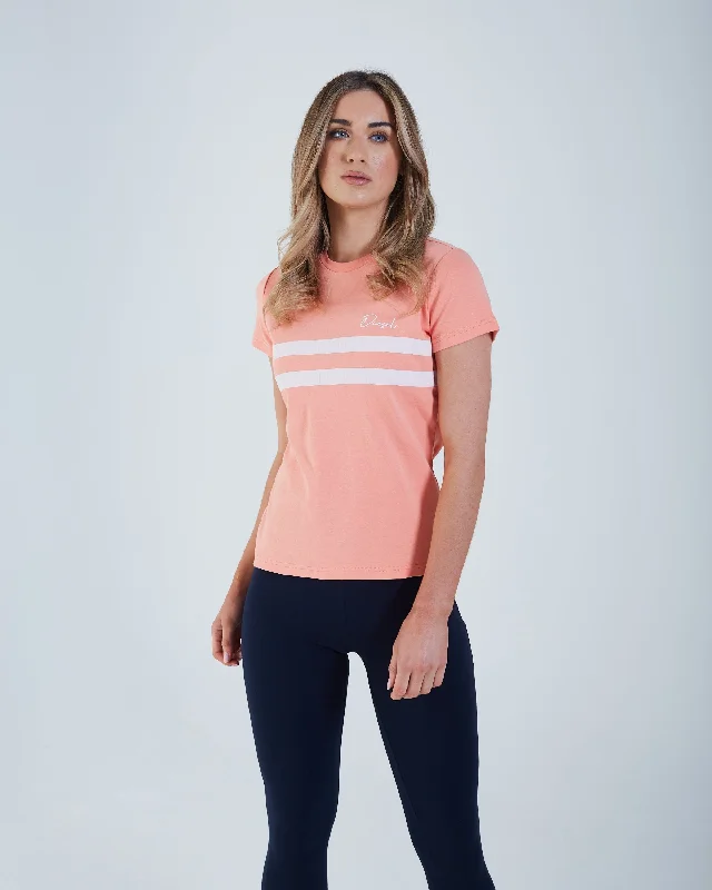 Effortless Style Luisa T-Shirt Peach Dream
