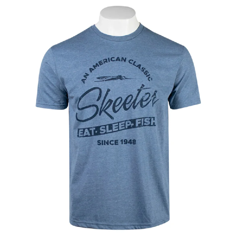 Timeless Comfort Skeeter American Classic Softstyle Tee - Indigo