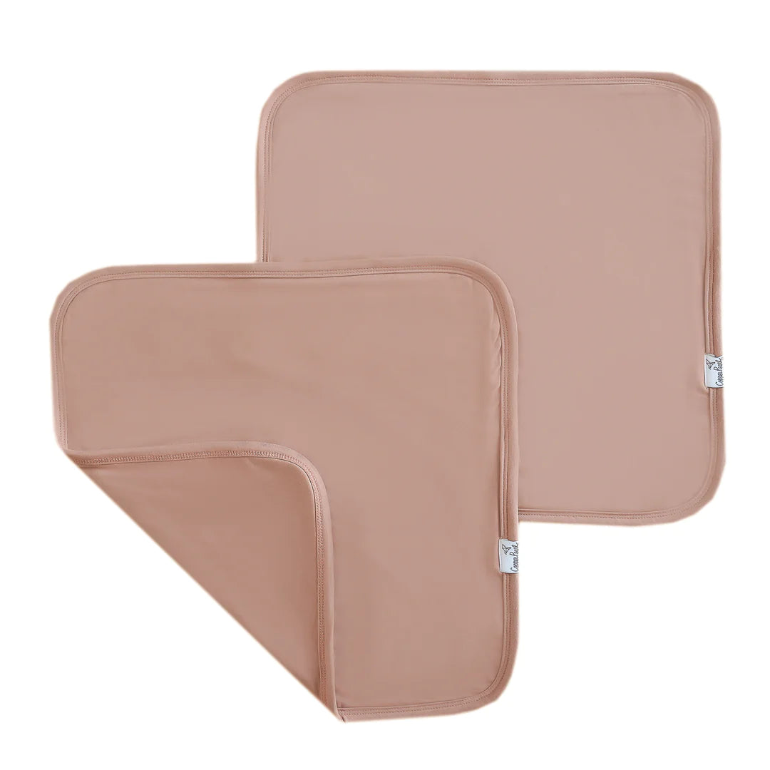Lazy Style Copper Pearl Security Blanket Set | Pecan