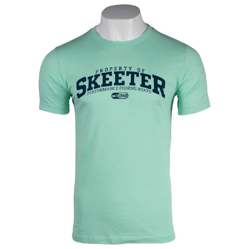Breathable Style Skeeter Property Of Tee - Mint