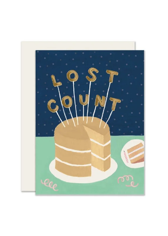 Classic Series Lost Count Card