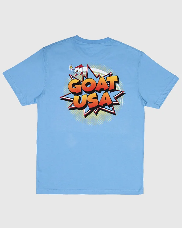 Street Sports Style Comic GOAT T-Shirt