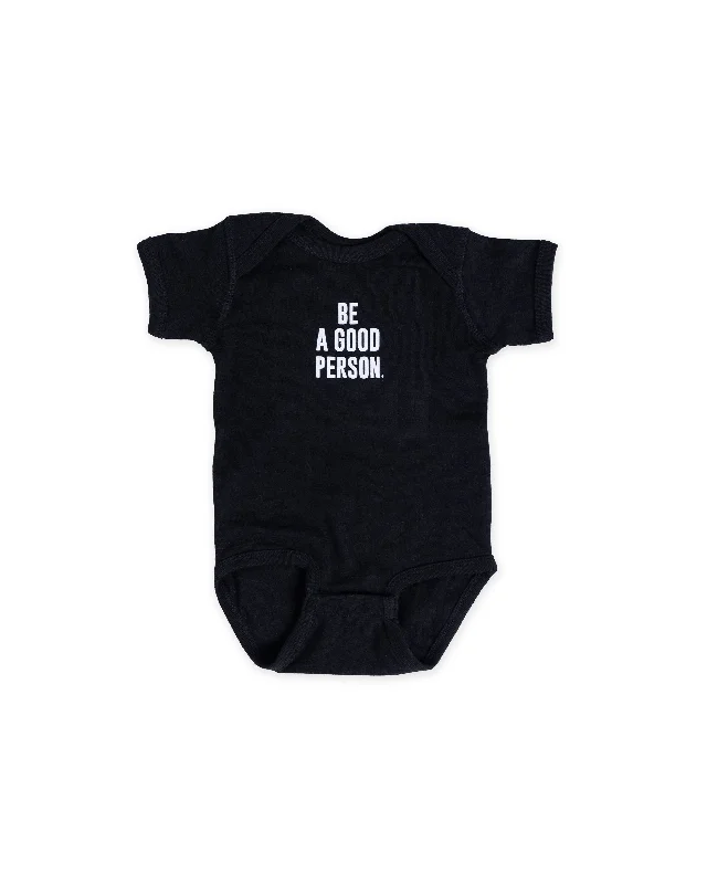 Celebrity Must-have Signature Baby Onesie - Black