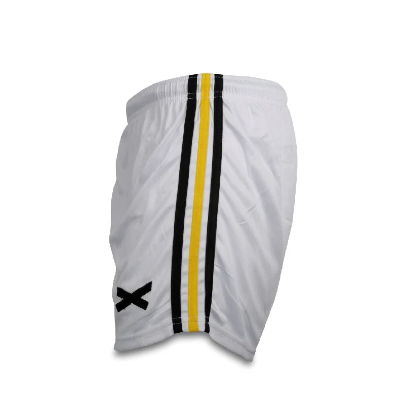 Cozy Pants Gaelic Games X Stripe Shorts (Black & Amber)