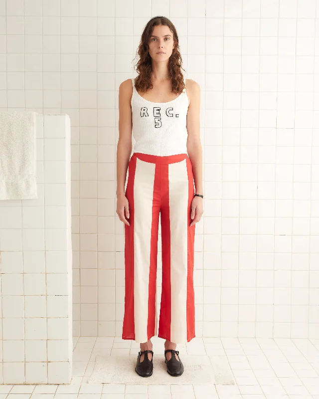 Sports High Waist Style Liberty Stripe Pants