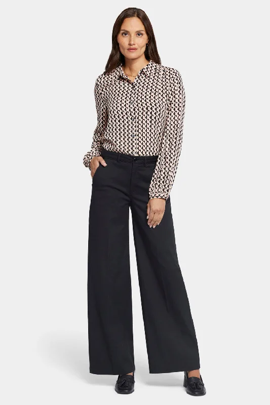 Classic Design Whitney Trouser Pants - Black