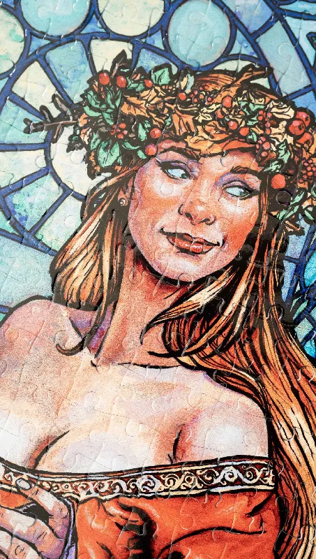 Street Fashion Style Janna Rose by Scott Christian Sava - 252 Piece Jigsaw Puzzle