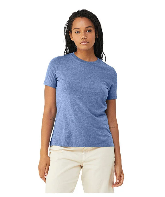 Comfortable Mind 6413 - Bella + Canvas Ladies Relaxed Triblend T-Shirt | Blue Triblend Comfortable Mind 6413 - Bella + Canvas Ladies Relaxed Triblend T-Shirt | Blue Triblend