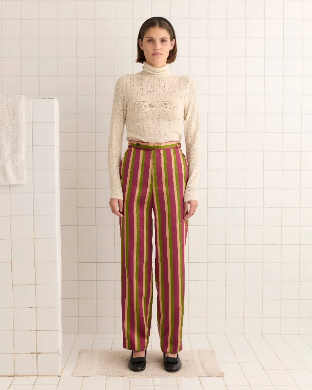 Summer Selection Juniper Stripe Trousers