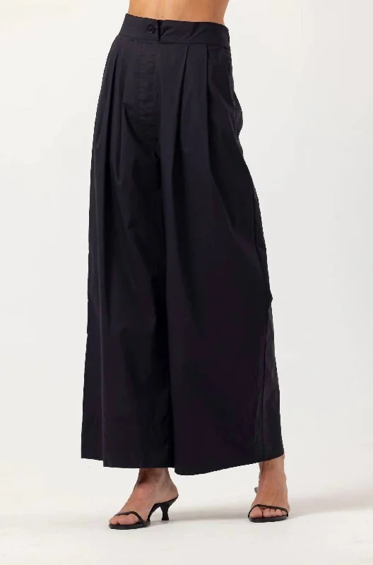 Lazy Home Lisa Pant In Black