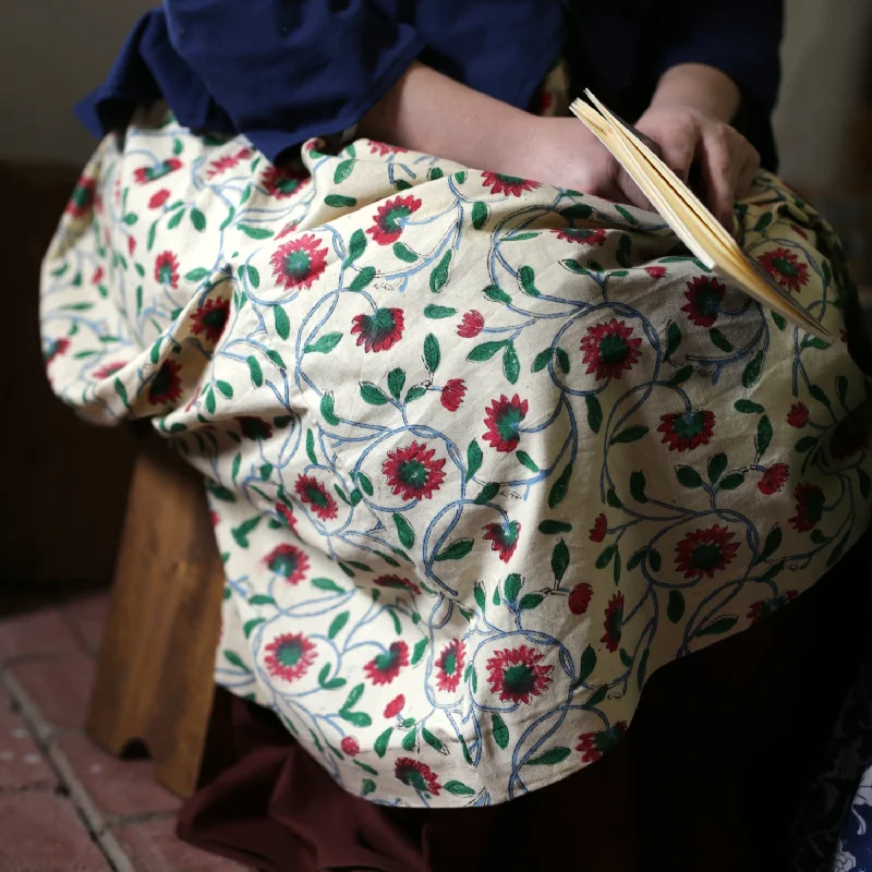 Sports litigation style Drawstring Skirt - Printed