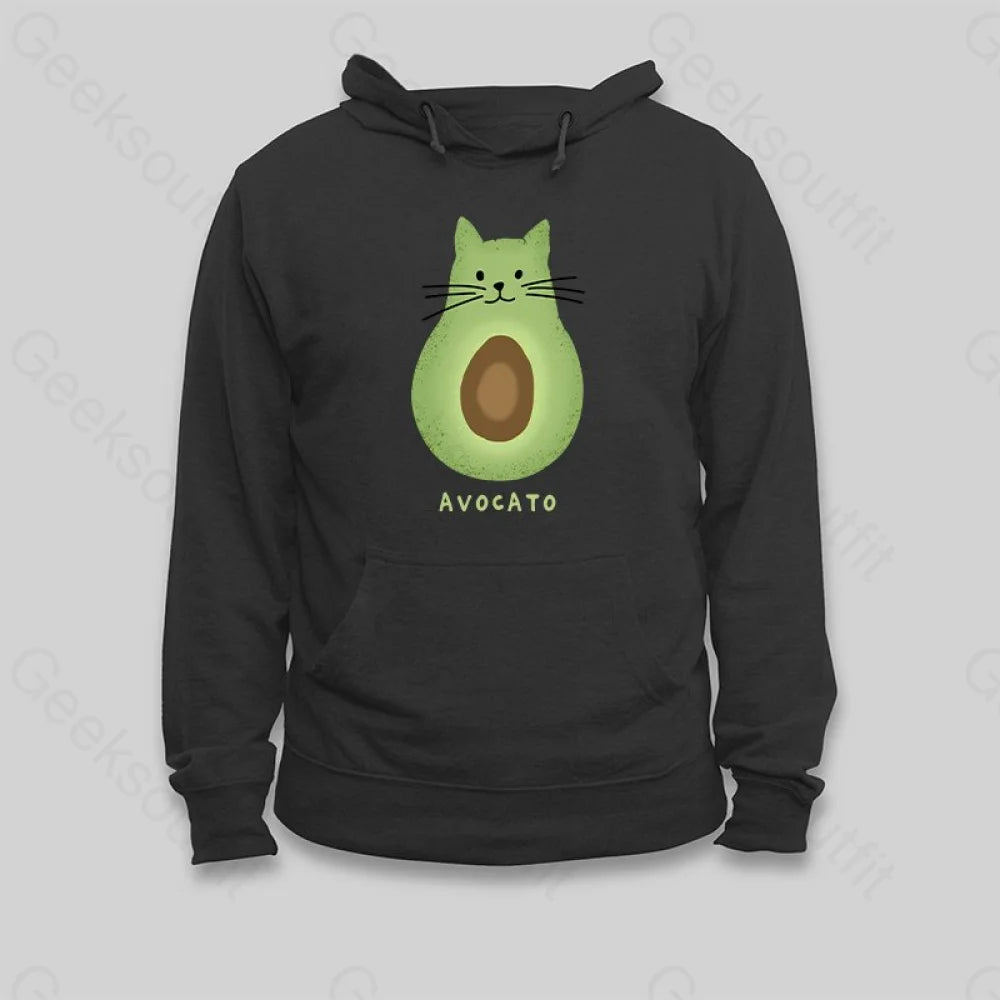 Sports Jacket Avocato Cat Avocado Pun Hoodie