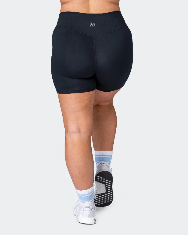 Classic And Versatile Zero Rise Everyday Bike Shorts - Black
