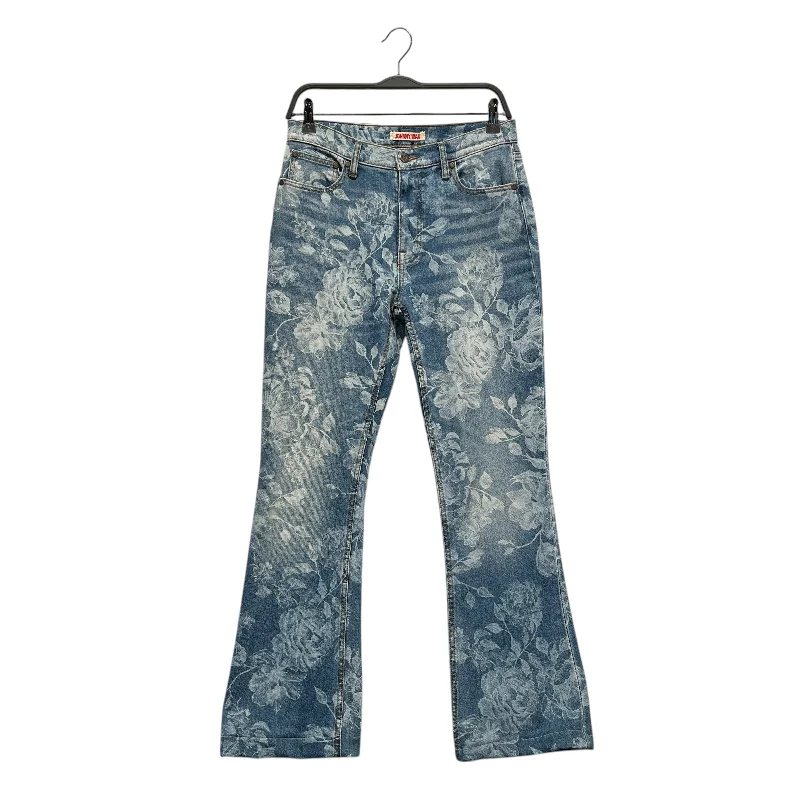 Exquisite Fabrics Johnny Was/Skinny Pants/27/Floral Pattern/Denim/IDG/