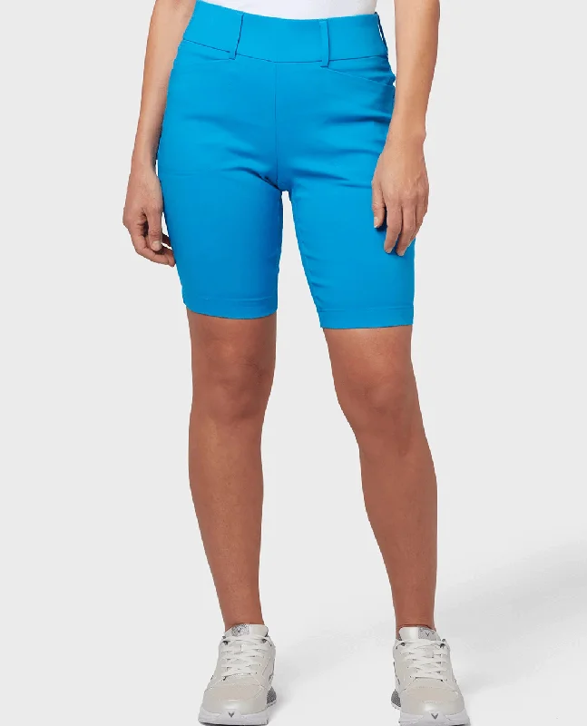 Relaxed Chic CALLAWAY Truesculpt City Shorts CGBSB0X1 Blue Sea Star