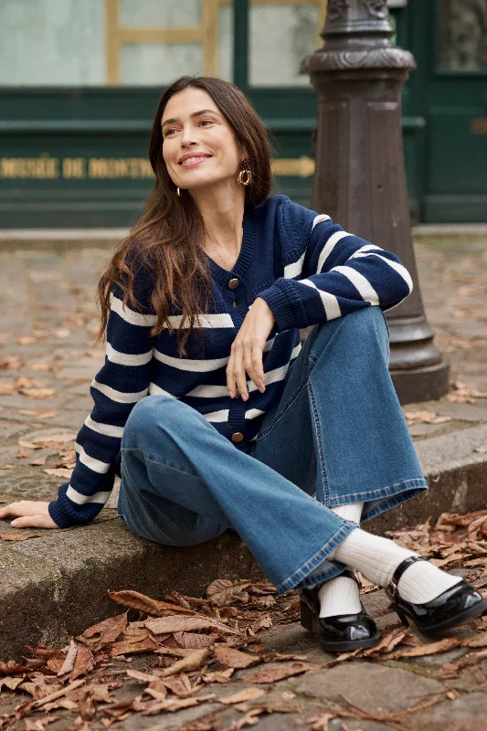 End Of The Year Cream Muka Knit Cardigan