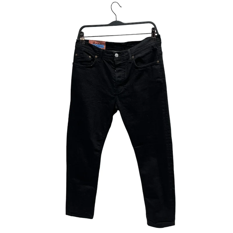 Comfortable down Acne Studios Bla Konst/Straight Pants/32/Denim/BLK/RIVER STAY
