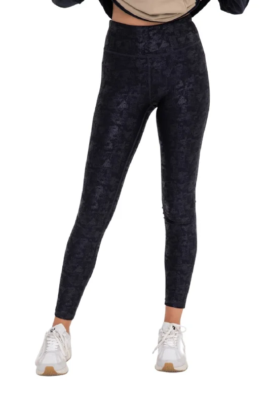 New Season Series Mono B High Waist Foil Leggings APH6220 Plus