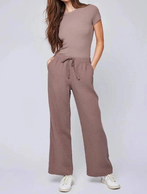 Fashion Expert Alta Pant In Driftwood